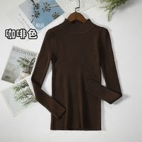 Women's Sweater Long Sleeve Sweaters & Cardigans Fashion Solid Color sku image 11