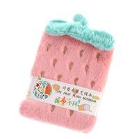 New Cute Fruit A5 Plush Hand Account Diary Notepad 1 Piece main image 4