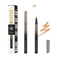 Fashion Quick-drying Waterproof Sweat-proof Makeup Eyeliner 1 Piece sku image 1