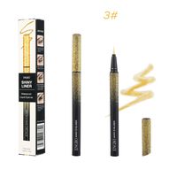 Fashion Quick-drying Waterproof Sweat-proof Makeup Eyeliner 1 Piece sku image 3