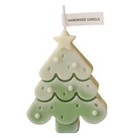 Christmas Fashion Christmas Tree Star Wax Festival Candle 1 Piece main image 2