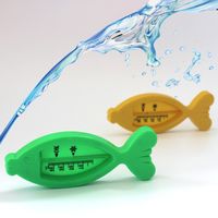 Cute Fish Baby Bath Water Thermometer Small Fish Thermometer Fish Thermometer Dry And Wet Dual-use Thermometer sku image 1