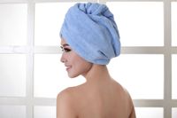Fashion Solid Color Synthetic Fibre Hair-drying Cap sku image 3