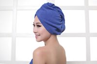 Fashion Solid Color Synthetic Fibre Hair-drying Cap sku image 14