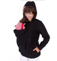 Fashion Solid Color Cotton Blend Hooded Long Sleeve Regular Sleeve Patchwork Hoodie main image 2