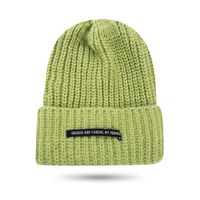 Unisex Fashion Solid Color Patch Eaveless Wool Cap sku image 7