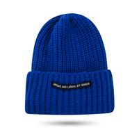 Unisex Fashion Solid Color Patch Eaveless Wool Cap sku image 8