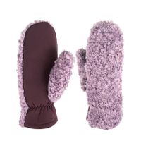Women's Fashion Solid Color Polyester Warm Gloves 1 Piece sku image 4
