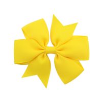 Fashion Solid Color Bow Knot Cloth Hair Clip 1 Piece sku image 52