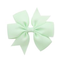 Fashion Solid Color Bow Knot Cloth Hair Clip 1 Piece sku image 16
