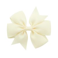 Fashion Solid Color Bow Knot Cloth Hair Clip 1 Piece sku image 18