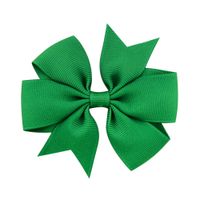 Fashion Solid Color Bow Knot Cloth Hair Clip 1 Piece sku image 35