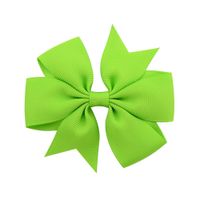 Fashion Solid Color Bow Knot Cloth Hair Clip 1 Piece sku image 17