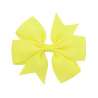 Fashion Solid Color Bow Knot Cloth Hair Clip 1 Piece sku image 29