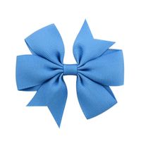 Fashion Solid Color Bow Knot Cloth Hair Clip 1 Piece sku image 33