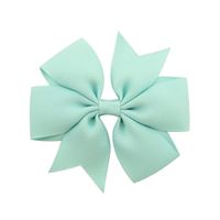 Fashion Solid Color Bow Knot Cloth Hair Clip 1 Piece sku image 31