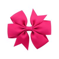 Fashion Solid Color Bow Knot Cloth Hair Clip 1 Piece sku image 11