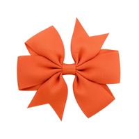Fashion Solid Color Bow Knot Cloth Hair Clip 1 Piece sku image 28