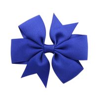 Fashion Solid Color Bow Knot Cloth Hair Clip 1 Piece sku image 34