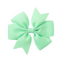 Fashion Solid Color Bow Knot Cloth Hair Clip 1 Piece sku image 44