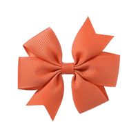 Fashion Solid Color Bow Knot Cloth Hair Clip 1 Piece sku image 49
