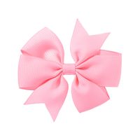 Fashion Solid Color Bow Knot Cloth Hair Clip 1 Piece sku image 38