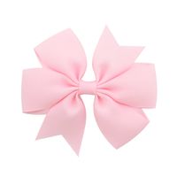 Fashion Solid Color Bow Knot Cloth Hair Clip 1 Piece sku image 51