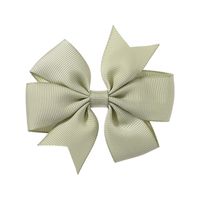 Fashion Solid Color Bow Knot Cloth Hair Clip 1 Piece sku image 46
