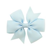 Fashion Solid Color Bow Knot Cloth Hair Clip 1 Piece sku image 14