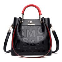Medium All Seasons Pu Leather Elegant Fashion Shoulder Bag Handbag Tote Bag sku image 2