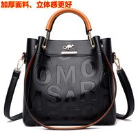Medium All Seasons Pu Leather Elegant Fashion Shoulder Bag Handbag Tote Bag sku image 6