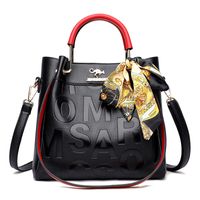 Medium All Seasons Pu Leather Elegant Fashion Shoulder Bag Handbag Tote Bag sku image 3
