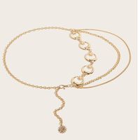 Simple Style Star Moon Metal Chain Women's Chain Belts main image 5