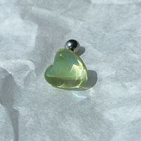 Simple Style Heart Shape Artificial Crystal Plating Women's Ear Studs 1 Piece sku image 14