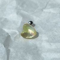 Estilo Simple Forma De Corazón Cristal Artificial Enchapado Mujeres Pendientes 1 Pieza sku image 16