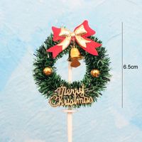 Christmas Christmas Tree Letter Bow Knot Resin Polyester Party Cake Decorating Supplies sku image 2