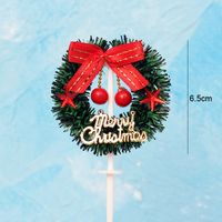 Christmas Christmas Tree Letter Bow Knot Resin Polyester Party Cake Decorating Supplies sku image 6