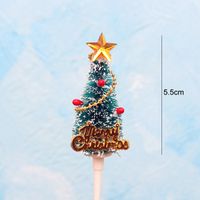 Christmas Christmas Tree Letter Bow Knot Resin Polyester Party Cake Decorating Supplies sku image 9