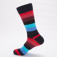 Unisex Fashion Stripe Cotton Jacquard Ankle Socks sku image 4