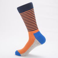 Unisex Fashion Stripe Cotton Jacquard Ankle Socks sku image 6
