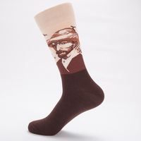 Unisex Mode Menschlich Baumwolle Jacquard Ankle Socken sku image 7
