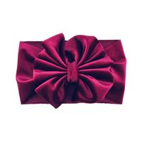 Fashion Solid Color Cloth Bowknot Hair Band 1 Piece sku image 10