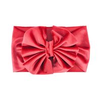 Fashion Solid Color Cloth Bowknot Hair Band 1 Piece sku image 13