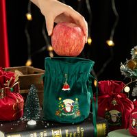 Weihnachten Mode Weihnachtsmann Brief Tuch Gruppe Zubehör Für Geschenkverpackungen 1 Stück main image 4