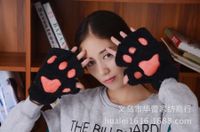 Women's Cute Cartoon Plush Gloves 1 Pair sku image 4