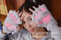 Women's Cute Cartoon Plush Gloves 1 Pair sku image 6