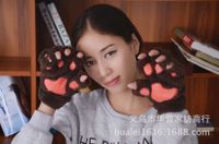 Women's Cute Cartoon Plush Gloves 1 Pair sku image 9
