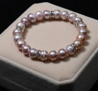 Simple Style Round Pearl Beaded Bracelets 1 Piece main image 4