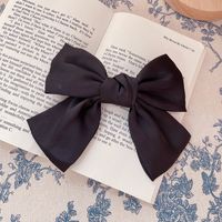 Women's Simple Style Classic Style Bow Knot Cloth Braid Hair Clip sku image 3