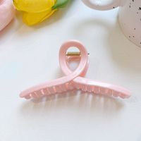 Simple Style Solid Color Arylic Hair Claws 1 Piece sku image 2